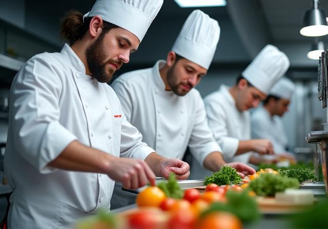 Professional Chef Training Kitchen